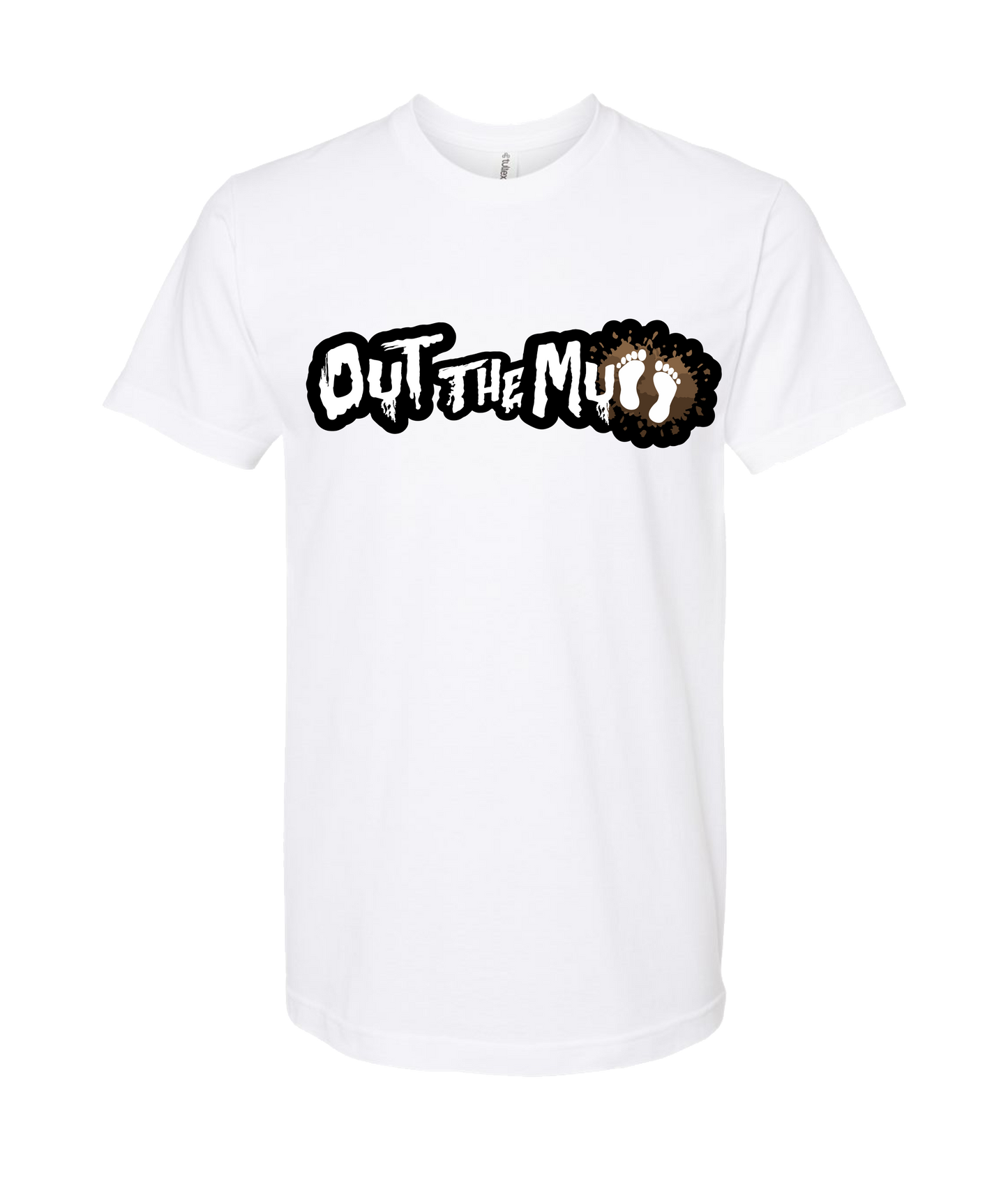 V-04ATOP - OUT THE MUD - White T Shirt
