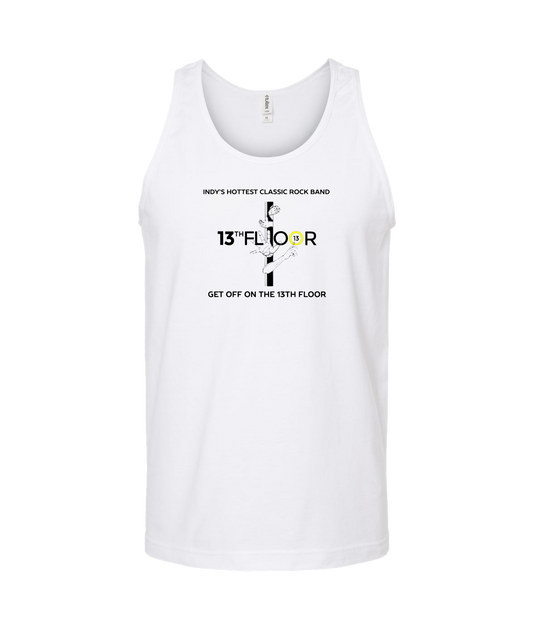 V-13 - DESIGN 1 - White Tank Top