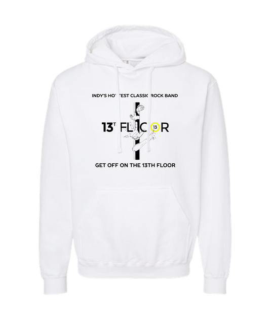 V-13 - DESIGN 1 - White Hoodie
