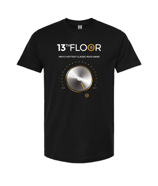 V-13 - DESIGN 2 - Black T Shirt