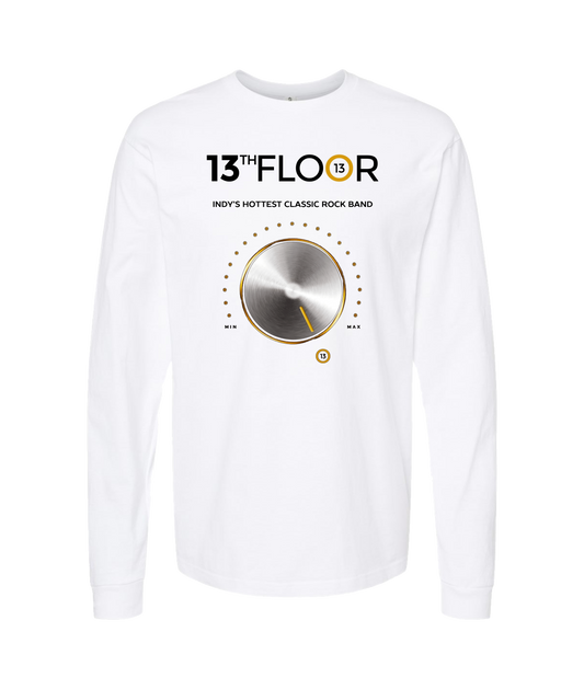 V-13 - DESIGN 2 - White Long Sleeve T