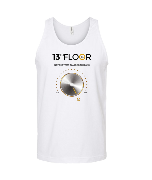 V-13 - DESIGN 2 - White Tank Top