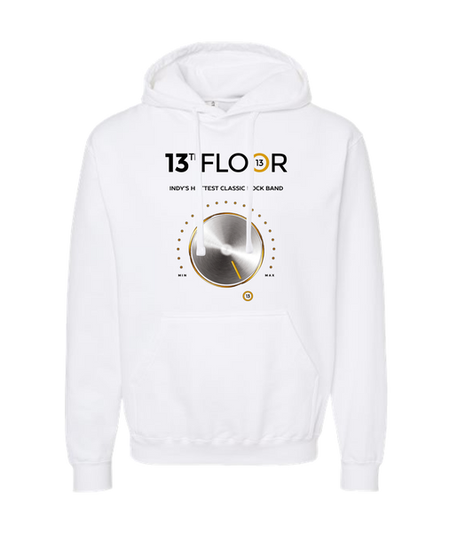 13th Floor Band Indy - Knob - White Hoodie
