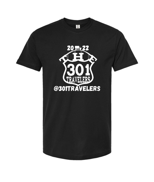 The 301 Traveler's - Highway 301 - Black T-Shirt