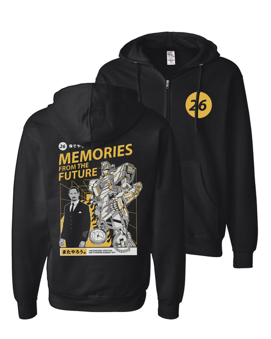 Damon Wayans Jr. - Memories From The Future - Black Zip-Up