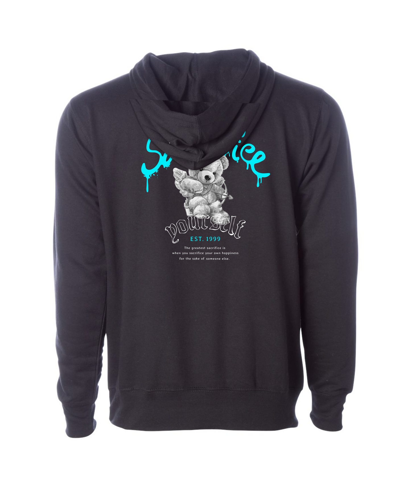 V-3WBTOP - Urban World - Black Hoodie