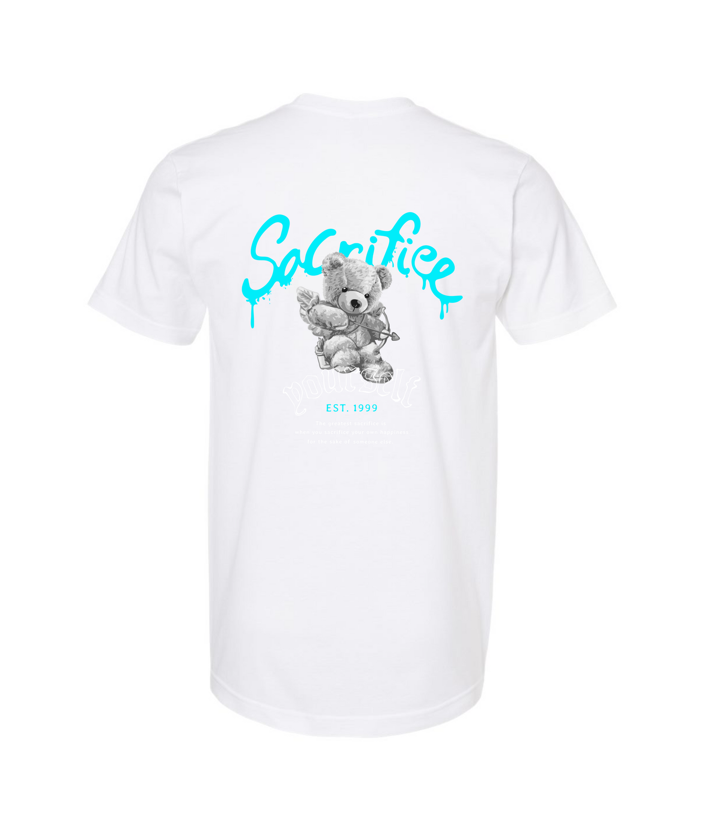 V-3WBTOP - Urban World - White T Shirt
