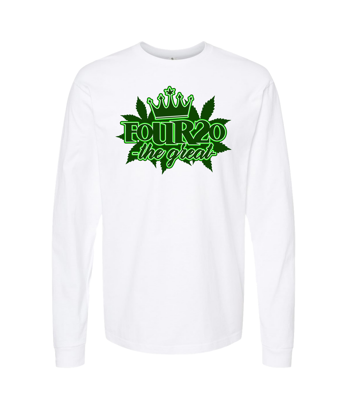 FOUR20 THE GREAT - 420TG - White Long Sleeve T