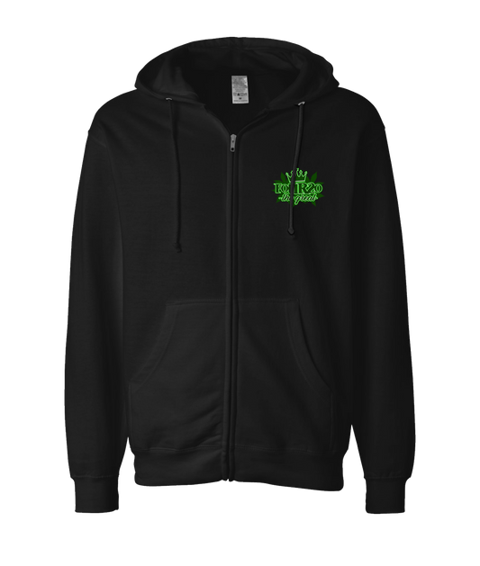 FOUR20 THE GREAT - 420TG - Black Zip Up Hoodie