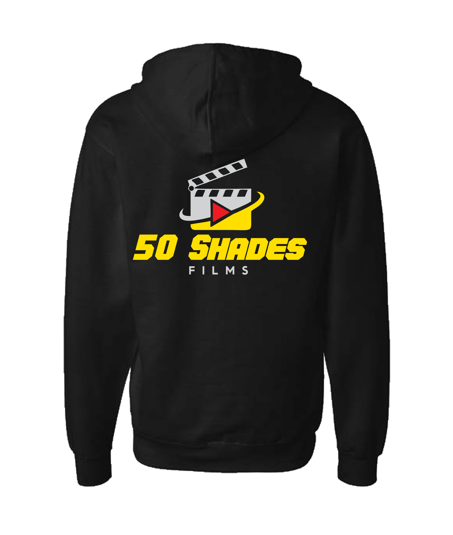 50 Shades Films - LOGO 1 - Black Zip Up Hoodie