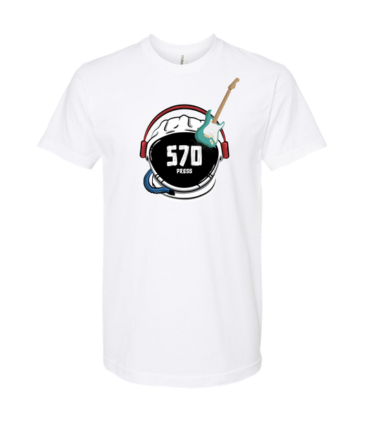 570-Press - Logo - White T-Shirt