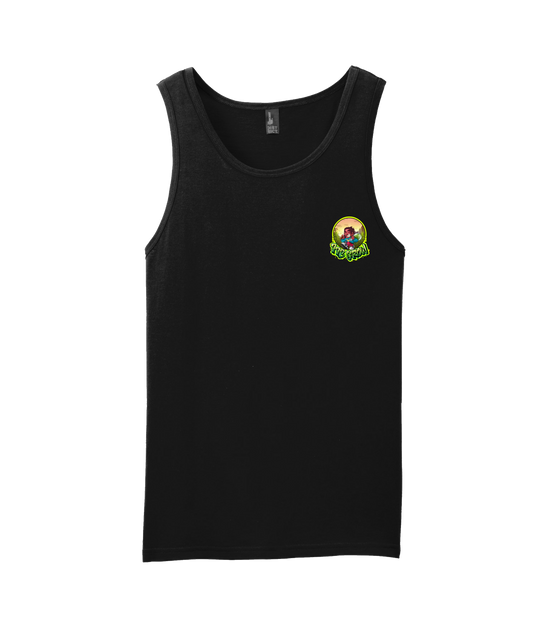 V-773GSTOP - GROW - Black Tank Top