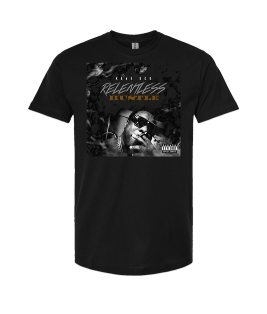 KEYS 909 - Relentless Hustle - Black T-Shirt