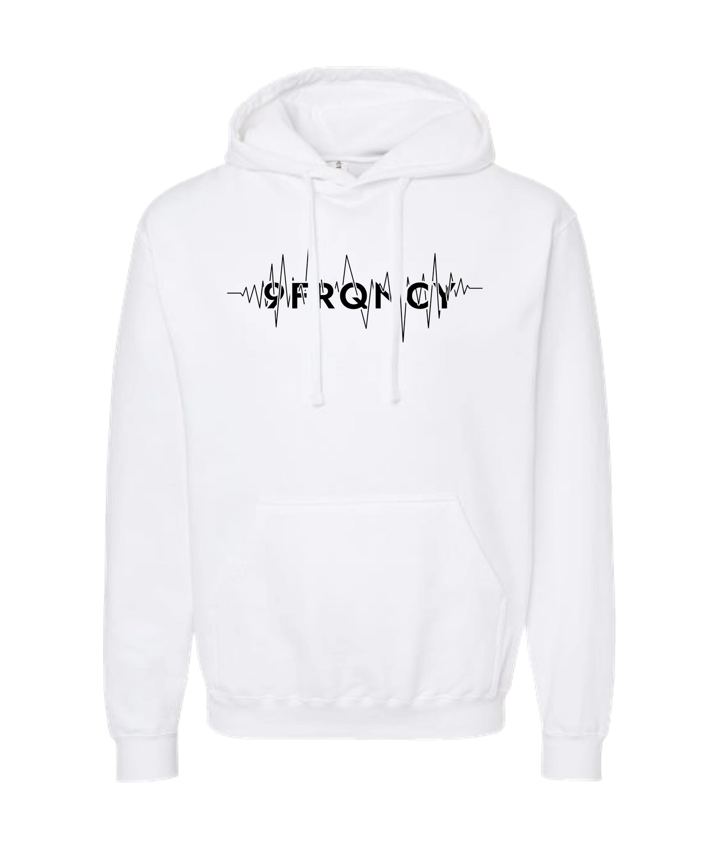 9frequency
 - Logo - White Hoodie