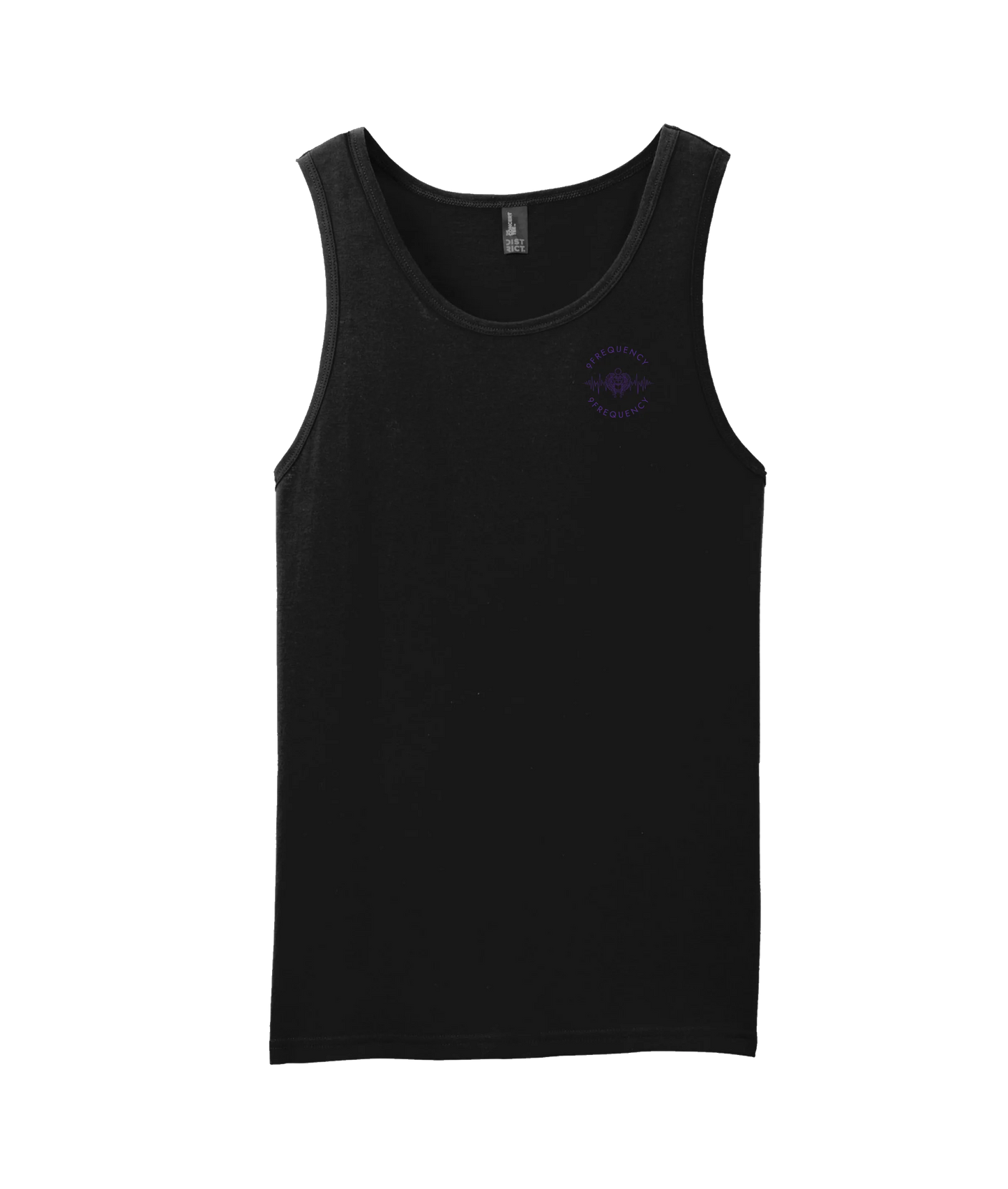 9frequency
 - Logo 2 - Black Tank Top