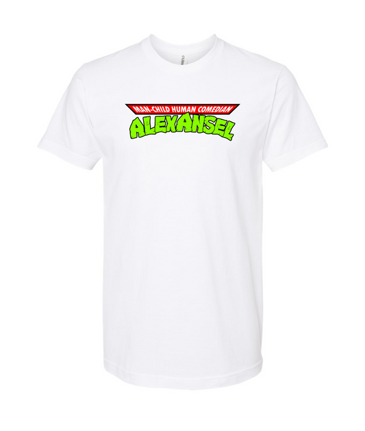 Alex Ansel - Man-Child Human Comedian - White T-Shirt