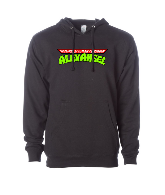 Alex Ansel - Man-Child Human Comedian - Black Hoodie