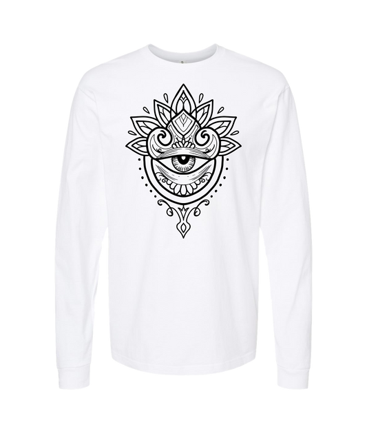 Art by Quindeel Mitchell - Logo - White Long Sleeve T