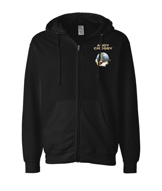V-ACMTOP - 2 - Black Zip Up Hoodie