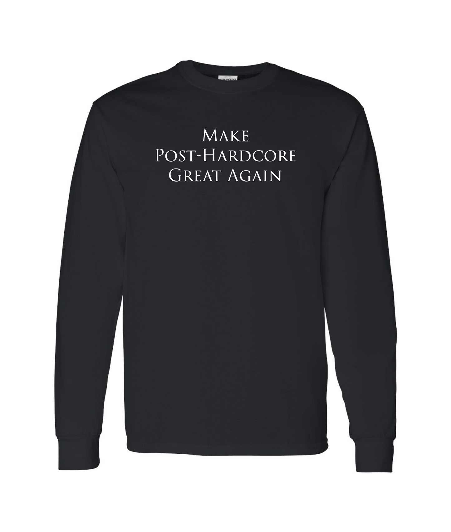 After Dark AZ - Make Post-Hardcore Great Again - Black Long Sleeve T