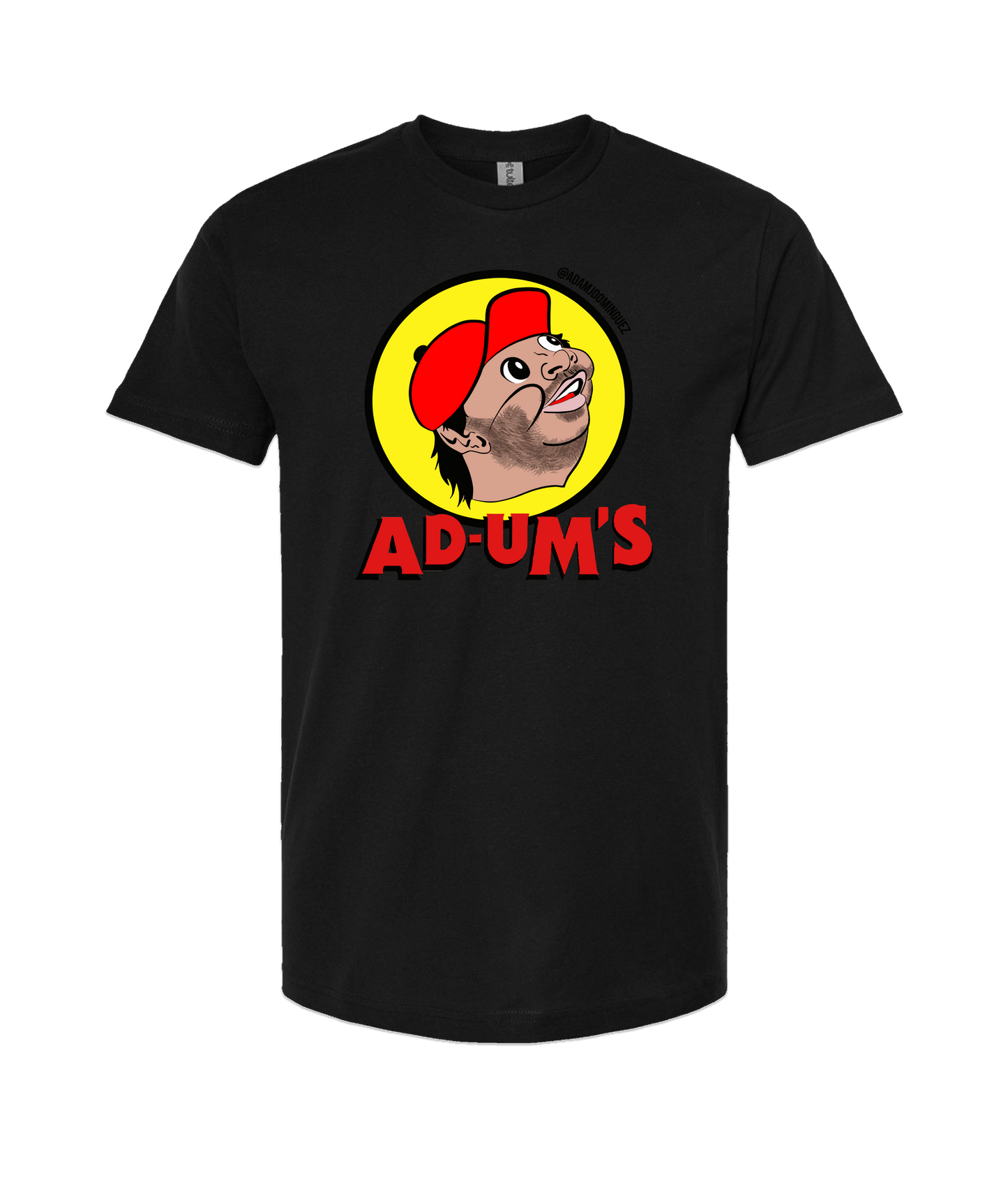 Adam Dominguez - AD-UM'S - Black T-Shirt