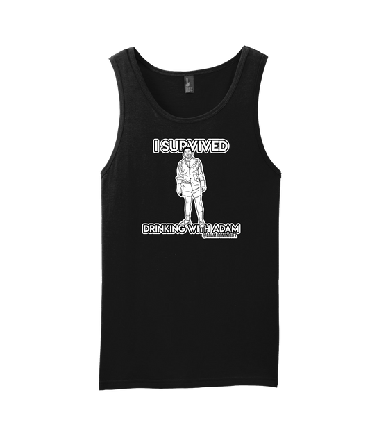 Adam Dominguez - I Survived Drinking With Adam - Black Tank Top