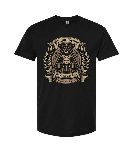 V-AFGTOP - SHADY GROVE - Black T-Shirt