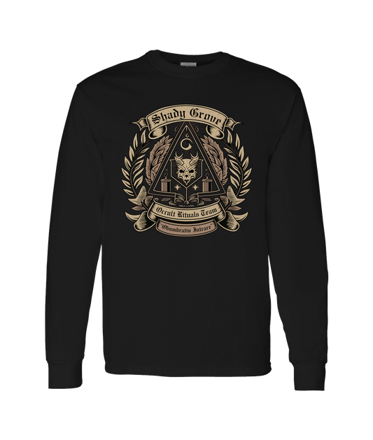 V-AFGTOP - SHADY GROVE - Black Long Sleeve T