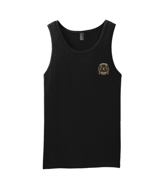 V-AFGTOP - SHADY GROVE - Black Tank Top