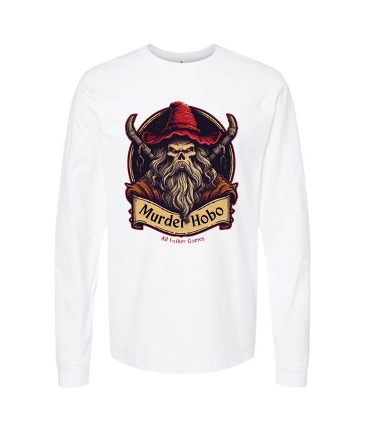 V-AFGTOP - MURDER HOBO - White Long Sleeve T