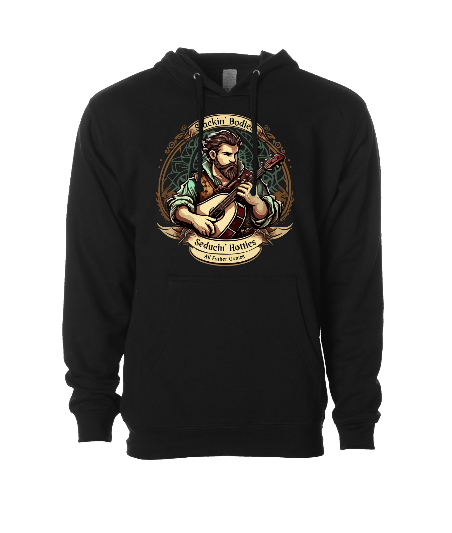 V-AFGTOP - STACKIN' & SEDUCTIN' - Black Hoodie