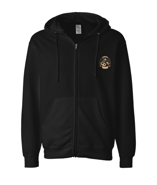 All Father Games - STACKIN' & SEDUCTIN' - Black Zip Up Hoodie