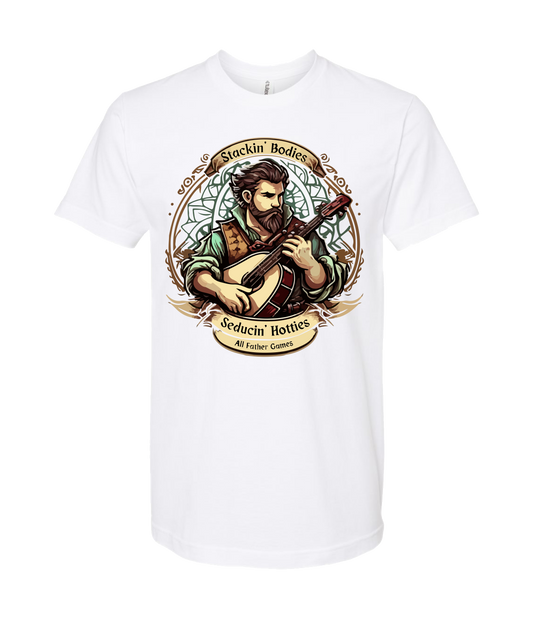 V-AFGTOP - STACKIN' & SEDUCTIN' - White T-Shirt