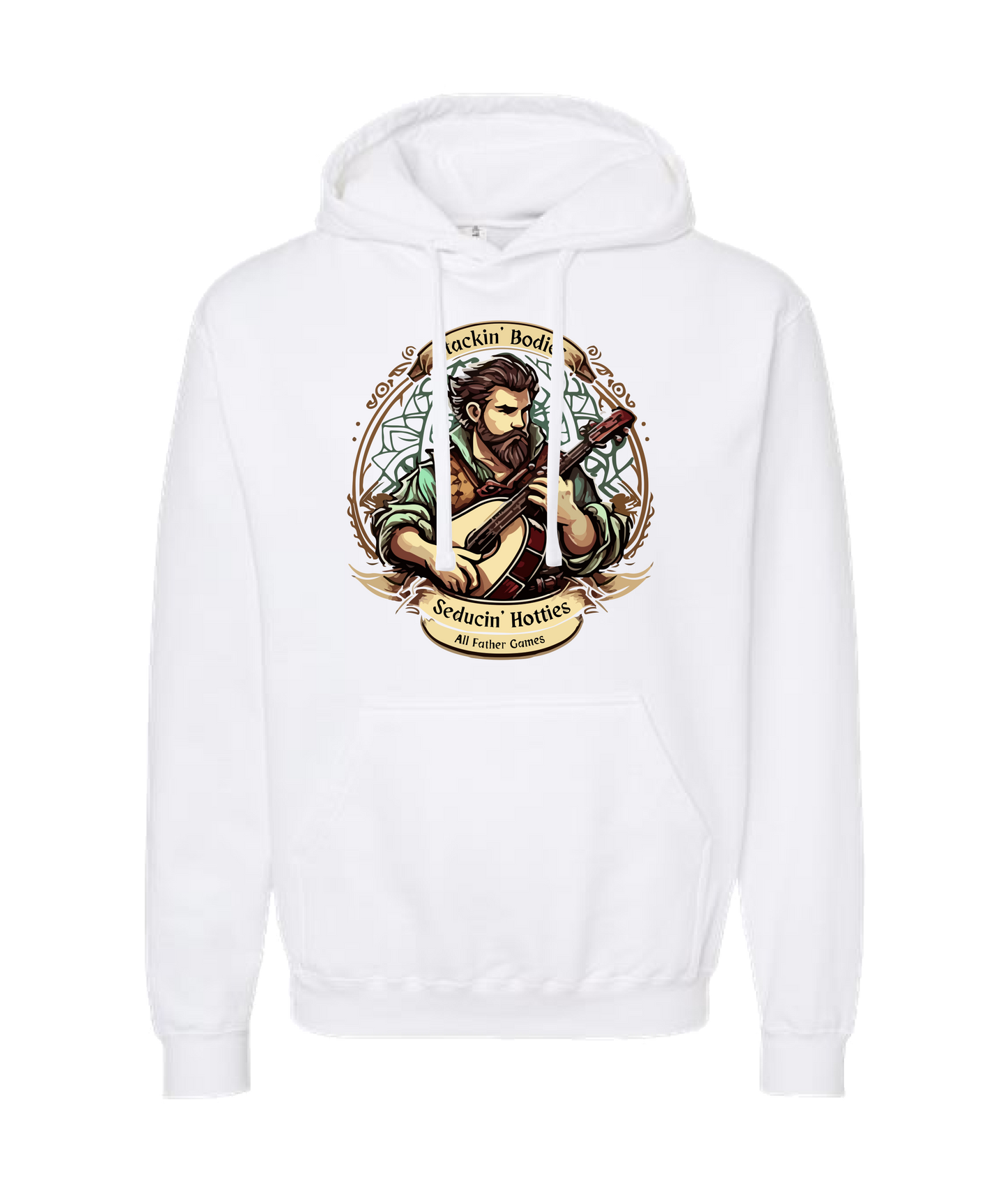 V-AFGTOP - STACKIN' & SEDUCTIN' - White Hoodie