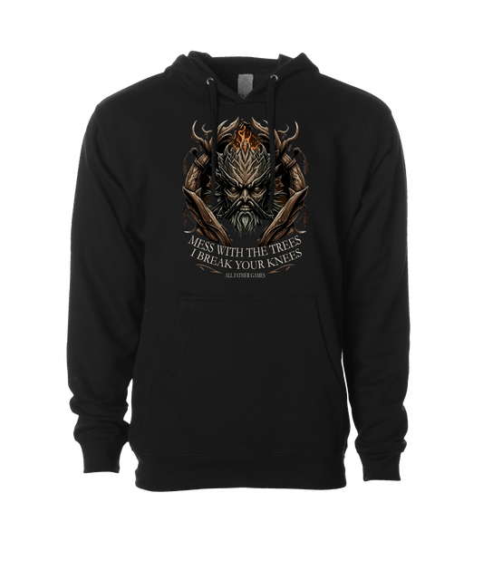 V-AFGTOP - DON'T MESS WITH TREES - Black Hoodie