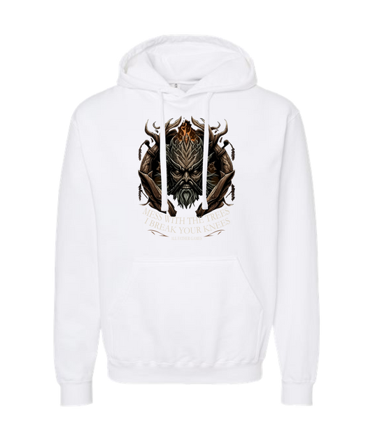 V-AFGTOP - DON'T MESS WITH TREES - White Hoodie