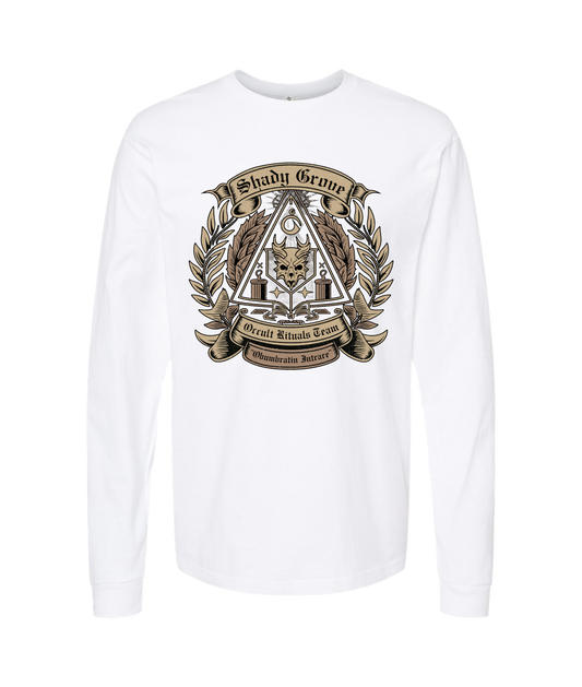 V-AFGTOP - SHADY GROVE - White Long Sleeve T