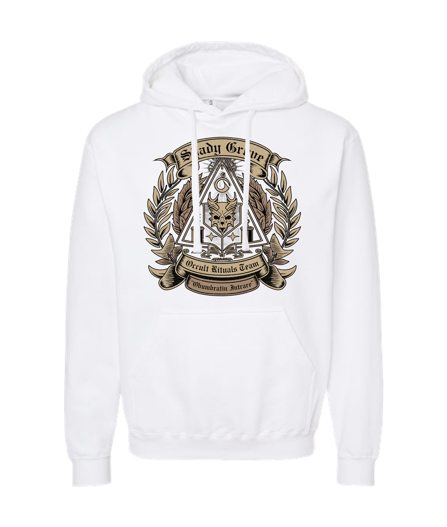 V-AFGTOP - SHADY GROVE - White Hoodie