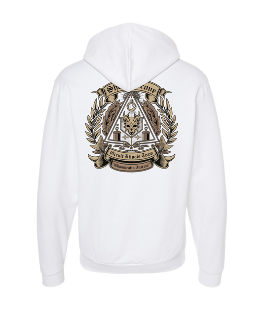 V-AFGTOP - SHADY GROVE - White Zip Up Hoodie