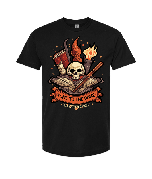 V-AFGTOP - TOME TO THE DOME - Black T Shirt