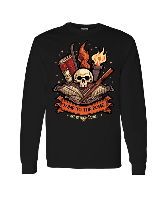 V-AFGTOP - TOME TO THE DOME - Black Long Sleeve T