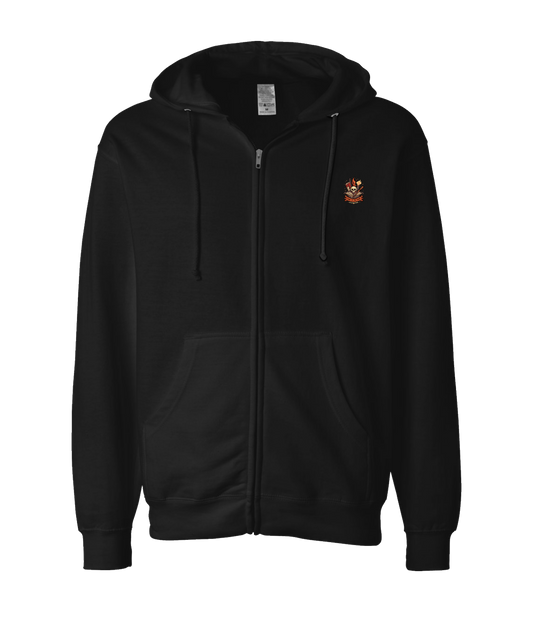 V-AFGTOP - TOME TO THE DOME - Black Zip Up Hoodie