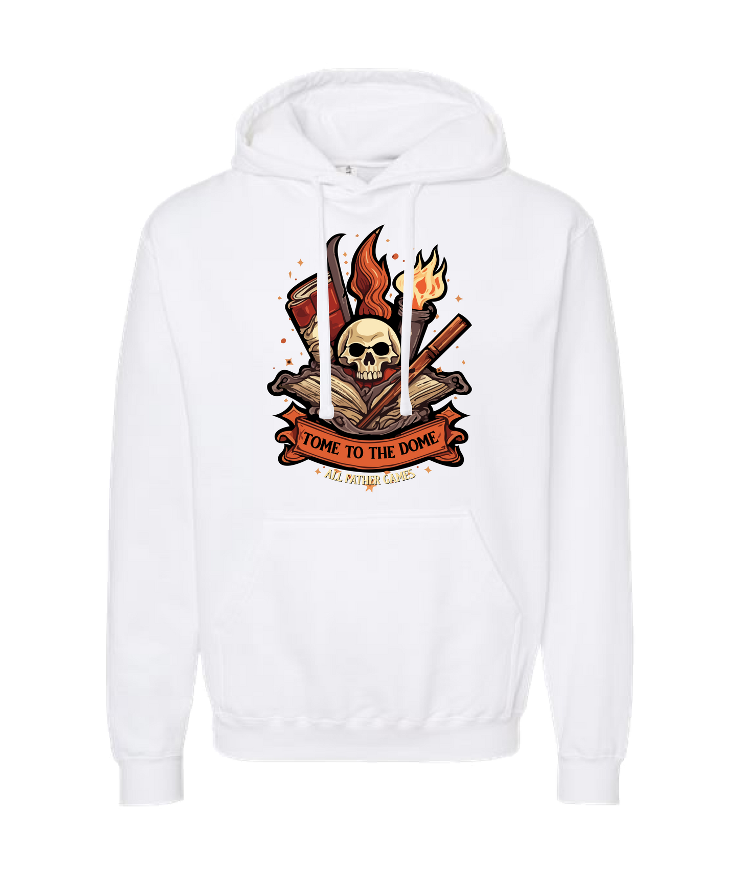 V-AFGTOP - TOME TO THE DOME - White Hoodie