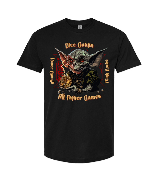 V-AFGTOP - DICE GOBLIN - Black T-Shirt