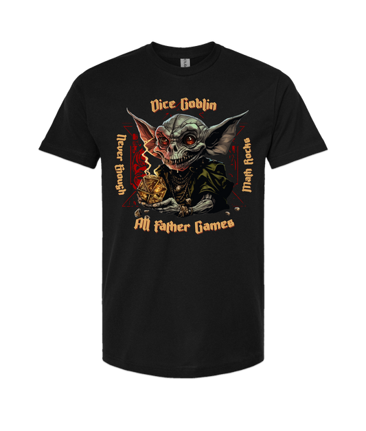 All Father Games - DICE GOBLIN - Black T-Shirt