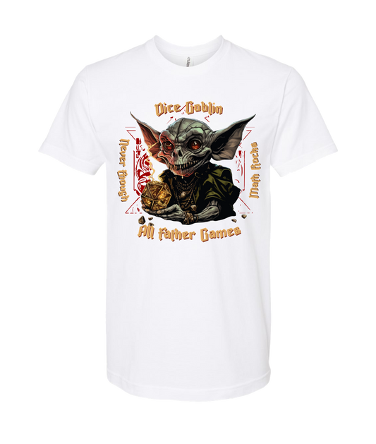 All Father Games - DICE GOBLIN - White T-Shirt