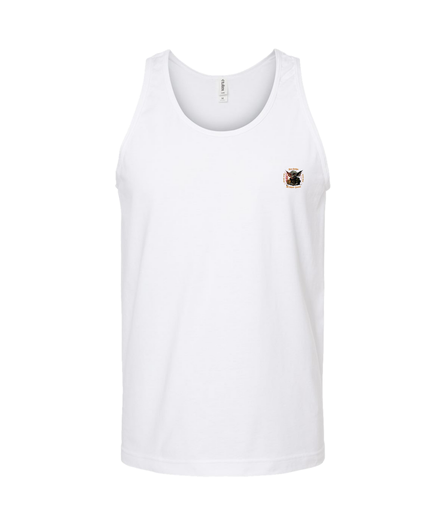 V-AFGTOP - DICE GOBLIN - White Tank Top