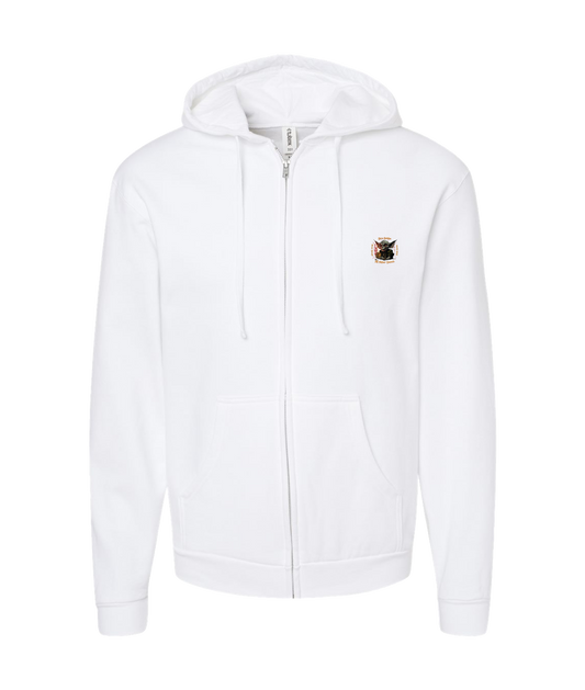 All Father Games - DICE GOBLIN - White Zip Up Hoodie