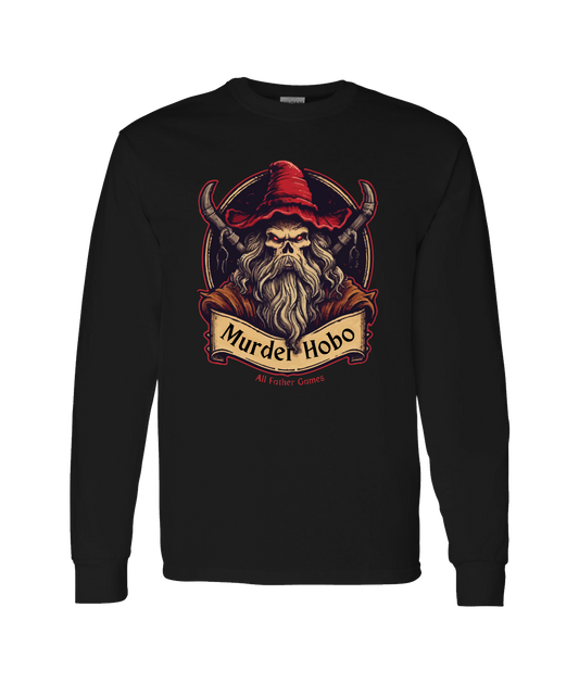 V-AFGTOP - MURDER HOBO - Black Long Sleeve T
