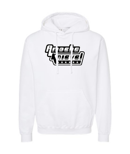 Amoeba Knievel Merch 'N Stuff - Logo - White Hoodie